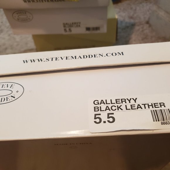 Steve Madden heels Gallery black patent 5.5 - Picture 5 of 5